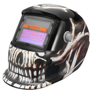 Skeleton Pattern Auto Darkening Solar Welding Welders Helmet Tig Mask Grinding Welders Masks