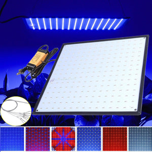 225 LED Grow Light Lamp Ultrathin Panel for Hydroponics Indoor Plant Veg Flower