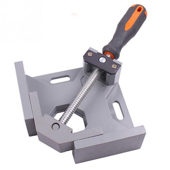 Aluminum Single Handle 90 Degree Right Angle Clamp Angle Clamp Woodworking Frame Clip Right Angle Folder Tool