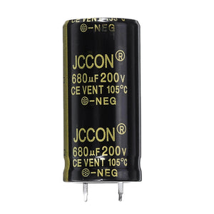 3Pcs 680UF 200V 22x45mm Radial Aluminium Electrolytic Capacitor High Frequency 105C