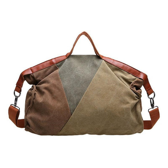 Women Quality Canvas Casual Vintage Large Capacity Handbag Shoulder Bag