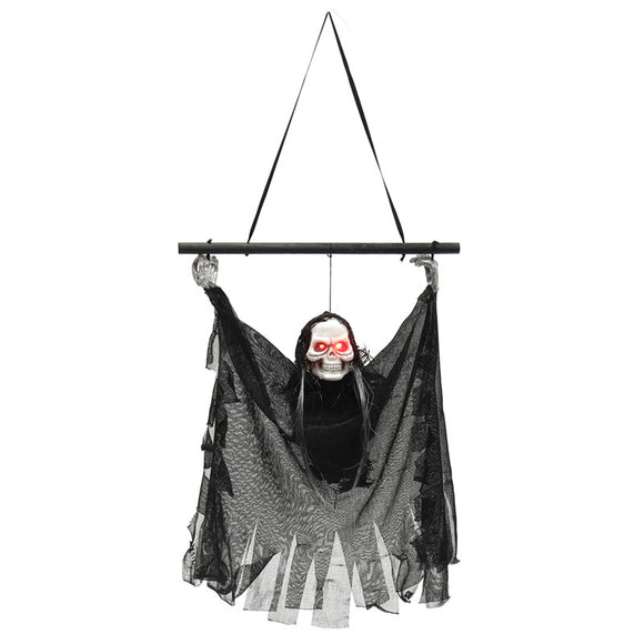 Halloween Decoration Battery Operated Animated Light Up Ghost Hanging Props