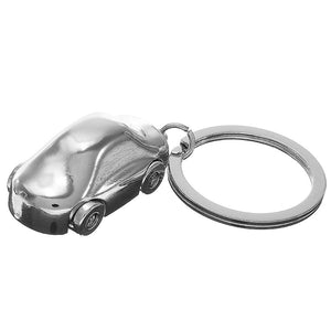 Polishing Surface Metal Exquisite Mini Sedan Car Key Chain Ring