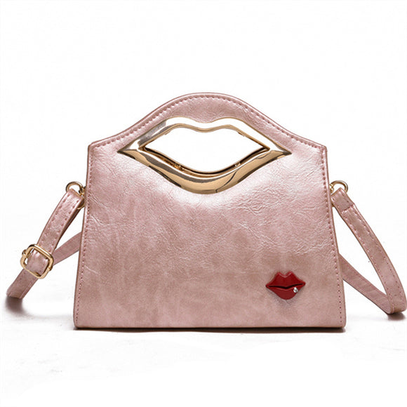 Women Lip Pattern Cute Handbags Crossbody Bag 6 Colors