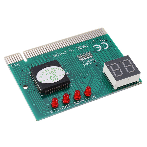 3pcs 2-Digit PC Computer Mother Board Debug Post Card Analyzer PCI Motherboard Tester Diagnostics Display for Desktop PC