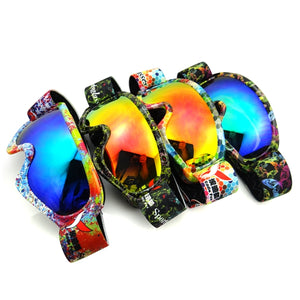 Teenagers Ski Goggles Electroplating Anti Fog Goggles