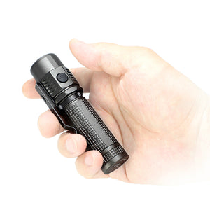 On the road U18 XP-L V6 1A 1090Lumens Rechargeable Mini LED Flashlight 18650