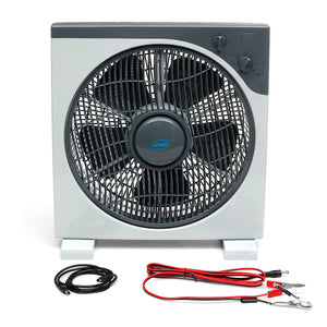 DC12V 11W DC Fan Portable 3 Gears Solar Fan Silent Cooling Fan With Crocodile Clip