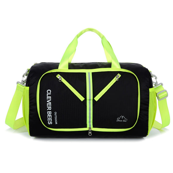 Men Women Nylon Waterproof Handbag Gyms Bag Travel Storage Bag