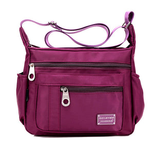 Women Men Nylon Waterproof Bags Casual Outdooors Sports Light Weight Shoulderbags Crossbody Bags