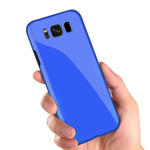 Bakeey Piano Paint Glossy Hard PC Protective Case for Samsung Galaxy S8