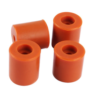 4pcs/pack 18mm*3 + 16mm*1 Silicone Shock Absorbed Heated Bed Hot Bed Leveling Column Kit For 3D Printer Parts