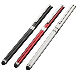 Metal Screen Touch Pen 2 in i Gel Pen Business Gifts Capacitance Pen Use For Smart Phone Ipad