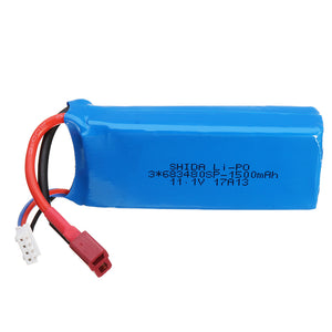 WLtoys V950 RC Helicopter Part 1500mAh 11.1V 20C 3S T Plug Lipo Battery