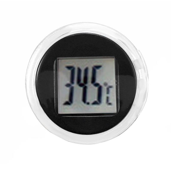 Mini Digital Thermometer Celsius Waterproof Stick-On Motorbike Mount Digital Thermometer