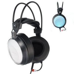 City Music i6 LED 50mm Drive Unit Noise Canceling Bass Over Ear Gaming Headphone Headset with Mic