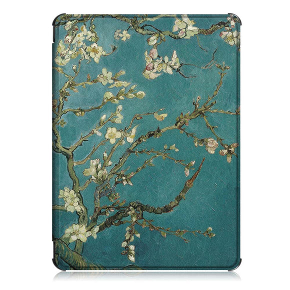 Tablet Case Cover for Kindle 2019 Youth - Apricot Blossom