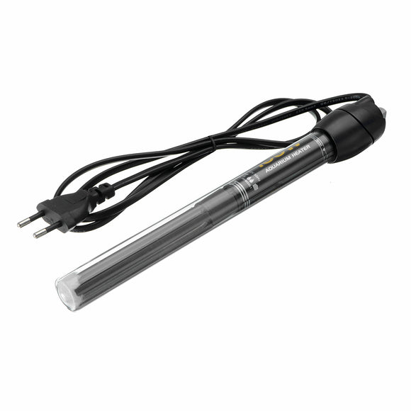 220V Heat Quartz Aquarium Water Heater Submersible Fish Tank Thermostat 3 M Cable 50-500W