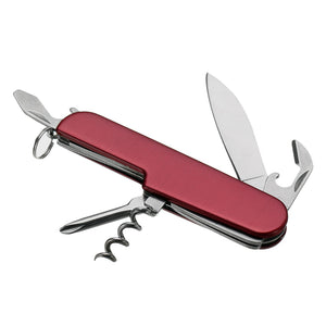 K-MASTER 5 in 1 Stainless Steel Multifunction Army Folding Knife Opener Fishing Line Cutter Tool