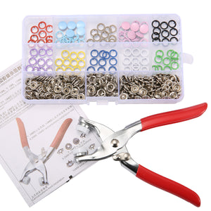 Fastener Snap Pliers Craft Tool 110 Sets Press Studs Sewing Craft Snap