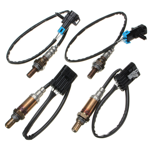 4 Front And Rear Oxygen Sensor 1 2 For 96 97 98 Chevrolet GMC C/K 1500