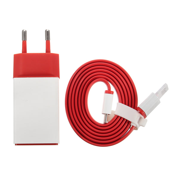 5V 2A Fast Quick Wall Charger + 1M Type-C Cable For OnePlus 1 X