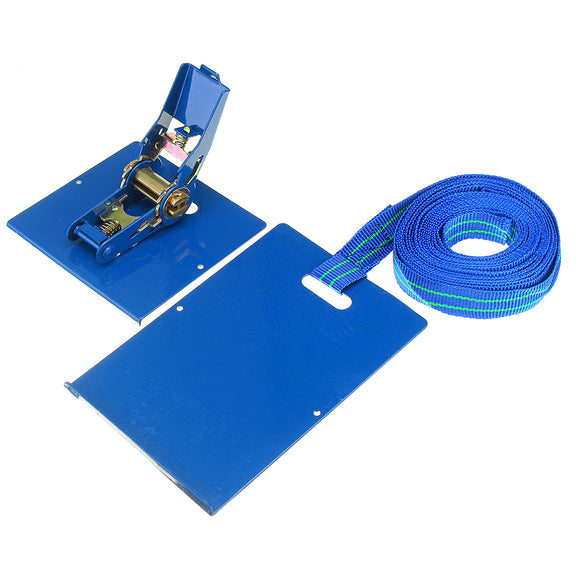 130mm Wide Adjustable Laminate Floor Clamp Flooring Strap Clamps Wooden Board Flooring Installing Straps Blue