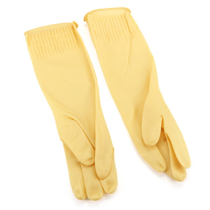 1 Pair Latex Rubber Cleaning Wash Gloves Skincare Sleeves for Home Kitchen Dishwashing