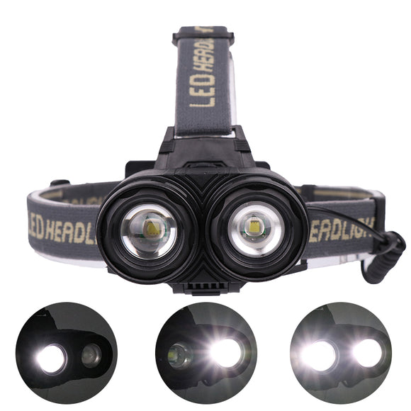 XANES 4105 Headlamp T6 Mechanical Zoom Xiaomi Motorcycle Bike Bicycle Cycling Camping Flashlight