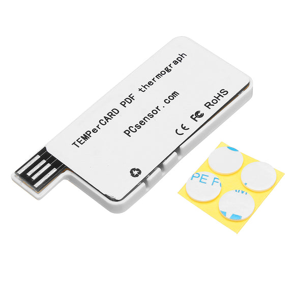 PDF12H1 PDF Disposable USB 2.0 Temperature Logger Recorder -40 ~ +70 Temperature Monitor Specially