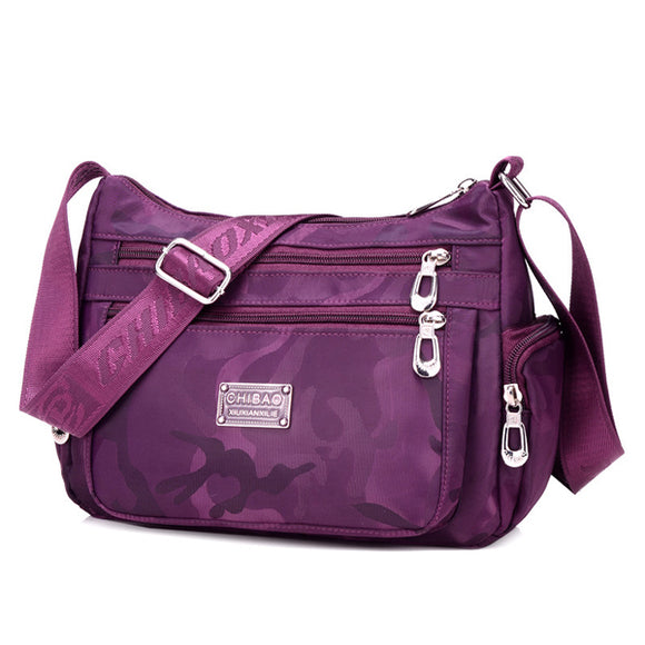 Waterproof Women Nylon Casual Crossbody Bag Travel Shoulder Bag