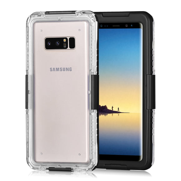 IP68 Certified Underwater 6m Waterproof Shockproof Snowproof Case For Samsung Galaxy Note 8