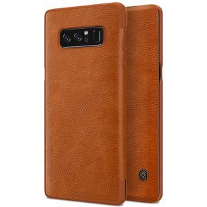 NILLKIN Flip Card-slot PU Leather Hard PC Case for Samsung Galaxy Note 8