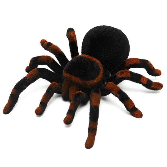 Remote Control 11'' 4CH Realistic RC Spider Tarantula Scary Toy Prank Holiday Gift Model