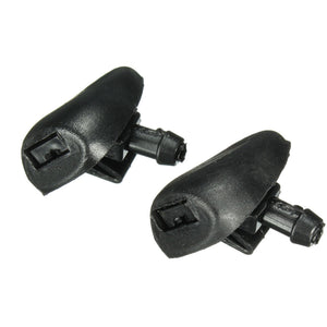 Pair Windscreen Window Wiper Water Washer Jets Nozzle For Peugeot 407 6438Z1