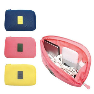 Honana HN-B16 Multifunctional Fashion Travel Storage Bag Digital Cable Earphone Holder Organizer