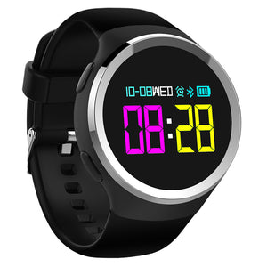 OLED Multicolor Smart Watch Blood Pressure Heart Rate Health Tools IP67 Waterproof Bracelet