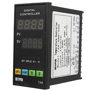 Digital PID Temperature Controller +6Ft 25A Relay +K type Thermocouple