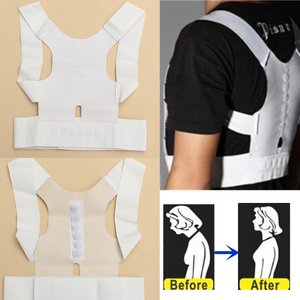 Magnet Therapy Posture Shoulder Corrector Back Support Brace Belt