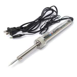 220V 60W US Plug Adjustable Electric Temperature Solder Soldering Iron