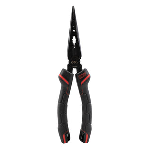 DeLi DL0104 Capable Needle-Nose Pliers Non-Slip Diagonal Long Nose Pliers Needle Pliers Electrical Wire Chrome Vanadium Black Red Bent Hand Tool from XiaoMi YouPin