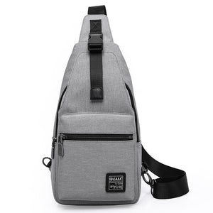 KAKA 99012 Sling Pack Oxford Chest Pack Men Messenger Bags Casual Travel Small Crossbody Backpack