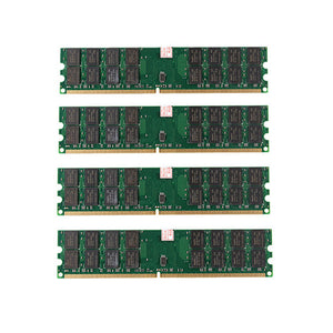 4 PCS 4GB DDR2 800MHZ PC2-6400 240 Pins Desktop PC Memory AMD Motherboard