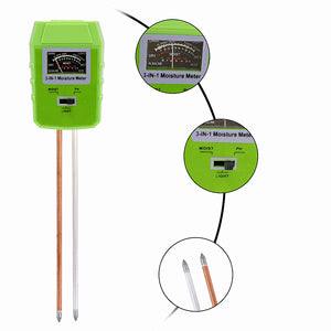 TPH01810 3 In 1 Ph Meter Hygrometer/Measuring PH  Meter Double Probe Professional Soil Meter Moisture PH Environment Instrument Tool