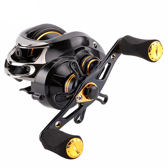 SeaKnight LYCAN 1200HG 7.0:1 Baitcasting Fishing Reel 11+1BB 5KG Carbon Fiber Drag System 205g Wheel