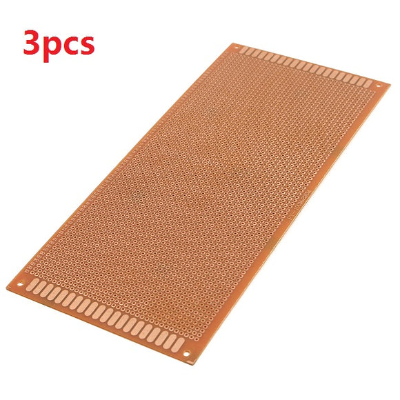 3pcs MK-6 10CM X 22CM Prototyping PCB Printed Circuit Board Prototype Breadboard