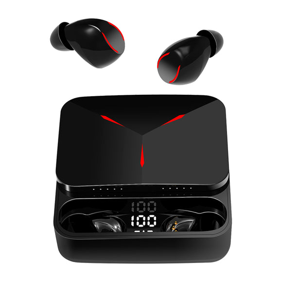 Lenovo TG01 Mini TWS bluetooth 5.0 Gaming Earphone PIXART Chip Touch Control HiFi Bass Headphone with HD Mic Power Bank