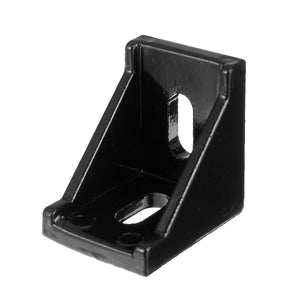 Suleve AJ30 4Pcs Aluminium Black Angle Corner Joint 3030 Series Aluminum Extrusion 35x35mm Right Angle Bracket