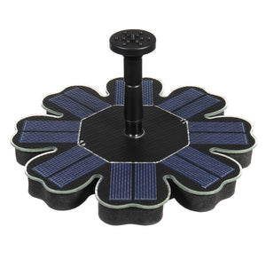 IP68 180L/H 1.4W Solar Powered Fountain Pump Kit Floating Pools Garden Ponds Brushless Water