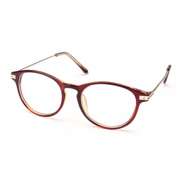 Unisex Retro Light Sturdy Reading Glasses Eyewear Frame Clear Lens Spectacles Glasses